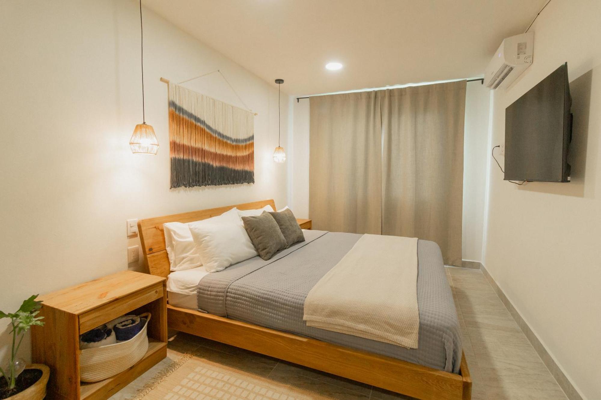 Cozy Apartment With Pool In Bacalar Center Экстерьер фото